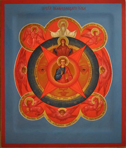 Chirilic, ochiul atotvăzător a ceea ce acest simbol pe icoana ortodoxa