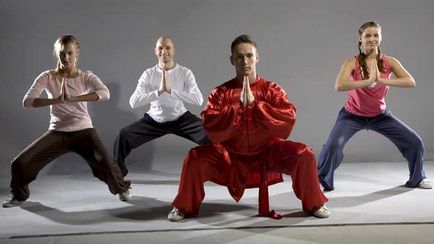gimnastica chineză Qigong, respirație, wushu și tai chi exerciții pentru începători și leneș
