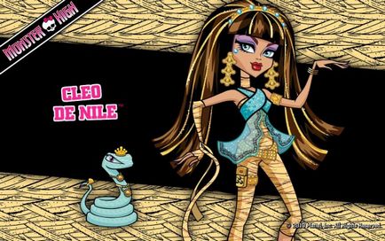 Cleo de Nil de la Monster High (fotografii și imagini)