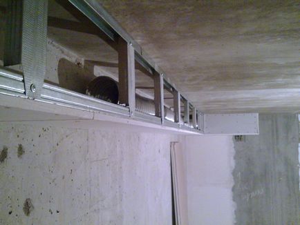 Caseta de gips carton pe tavan și gips-carton pe regulile de fixare plafon ghid pas cu pas