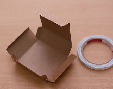 Caseta de hârtie cu propriile sale mâini, cu un capac și fără adeziv - o varietate de opțiuni