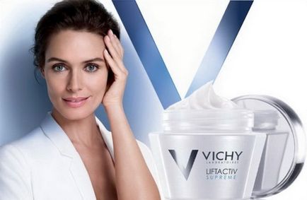 Crema Vichy pentru fata, dupa 40-50 de ani de ridicare și recenzii