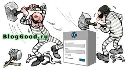Conectați-vă la panoul de administrare WordPress în mână! Protejați panoul de administrare, blog-ul kostanevicha Stepan