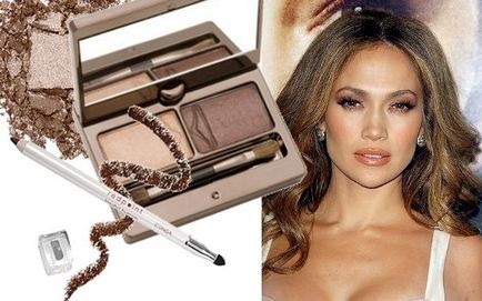 Machiaj Jennifer Lopez pus în scenă tehnica de a crea machiaj