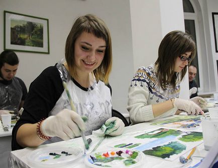 Master class în pictură în ulei din studioul yadoart, lecții de pictură în ulei din Moscova