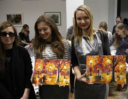 Master class în pictură în ulei din studioul yadoart, lecții de pictură în ulei din Moscova