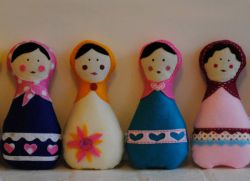 tesatura Matryoshka cu mâinile (Matryoshka) tesatura Matryoshka cu mâinile