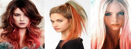 Tipuri de modă de fotografii de colorare a părului și recomandări 2015-2016