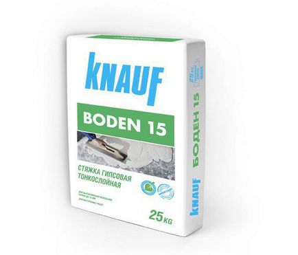 podea de umplere, caracteristici Knauf și avantaje KNAUF Boden 15 Boden 25 Knauf, Knauf Tribon