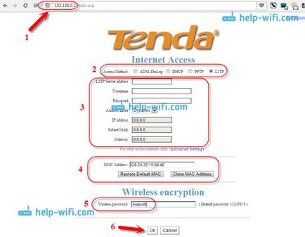 Configurarea router tenda N3 - conectarea la internet, înființat wi-fі si parola (personalizabil) Configurarea router tenda N3 - conectarea la internet, înființat Wi-fі și parola