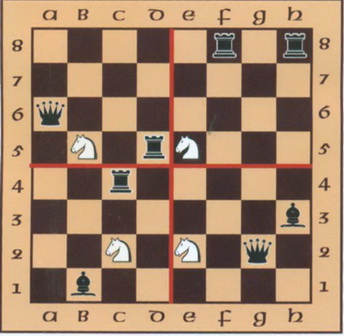 Noi explica copilul despre cavalerul în șah (partea 11)