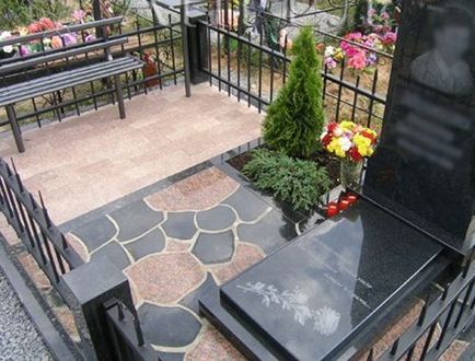 Efectuarea mormintele din cimitir