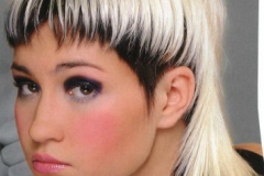 colorarea părului în două culori fotografii, instrucțiuni