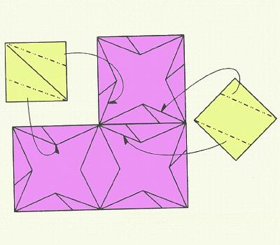 Stăpânirea tehnica de origami modul de a face modulul de hârtie