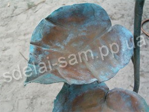 Patina mâinile 1 (acid acetic) Patina cu mâinile lor 1