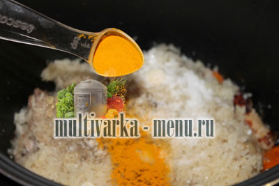 pilaf de pui în polaris multivarka (polaris) Pilaf cu pui în multivarka polaris