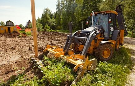 de pregătire a șantierului pentru construcția de case foto & video (construirea unei case) de pregătire a șantierului pentru construirea de acasă foto și video