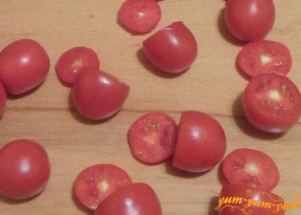 Rosii umplute cu ciuperci coapte în cuptor - reteta cu o fotografie