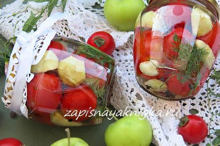 Tomate cu mere pentru iarnă 1
