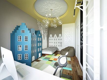 tavane gips carton (80 poze) - design plafon pentru camere diferite