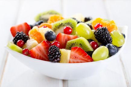 salată simplă și delicioase fructe