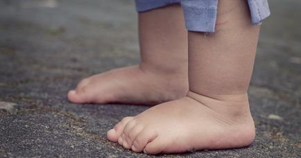 mărimea piciorului de vârsta copilului