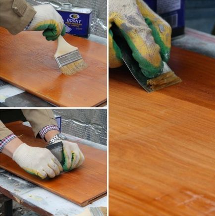 Restaurare mobila din lemn, cu mâinile sale proprii de reparare Master class
