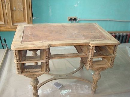Restaurare mobila din lemn, cu mâinile sale proprii de reparare Master class