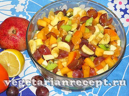 reteta Salata de fructe - cum să faci o salata de fructe