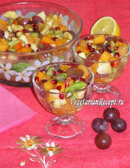 reteta Salata de fructe - cum să faci o salata de fructe (fructe) reteta Salata de fructe - cum să faci o salata de fructe