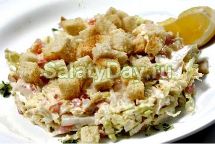 Salata cu somon sărat - reteta de pește delicat cu fotografii și video