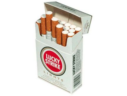 Cele mai cunoscute țigări