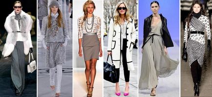 Ce se întâmplă idei de îmbrăcăminte gri ansambluri - numele - moda