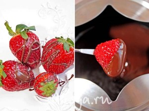 Ciocolata fondue, cel mai delicios portal Runet (bucătărie Franța) Ciocolata fondue, cel mai delicios portal Runet