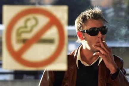 Penalizarea pentru fumat în locuri publice în 2017, o amendă pentru fumat în loc public