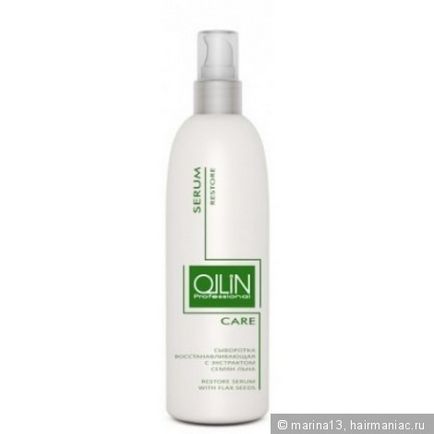 Ser de păr de îngrijire Ollin revitalizare extract de seminte de in
