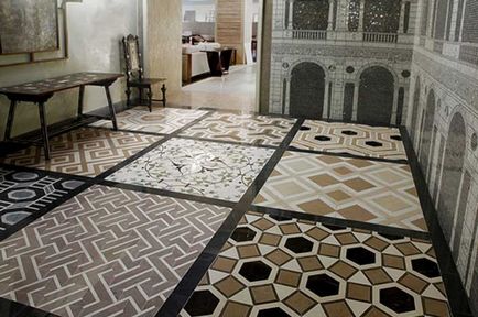 Metode de placi ceramice frumoase pe podea, determinate prin design
