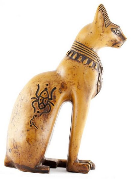Statuetă pisica - cea mai mistică decorațiuni interioare