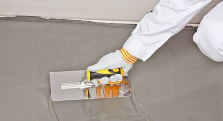 Screed modul de a face diverse metode disponibile (diferite) Screed cum să facă o varietate de metode disponibile
