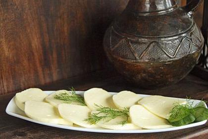 Suluguni ce fel de brânză și modul în care este gătit