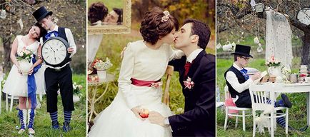Nuntă în stil Fairy - idei de design, imaginea mireasa si mirele fotografie și video