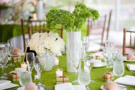 Nunta în scenariul verde, decorarea sălii și invitația