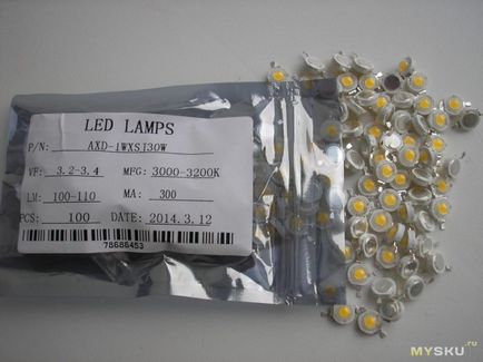 LED-bec cu propriile sale mâini