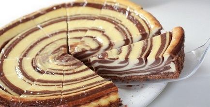 Tort Zebra - Zebra rețete Cake - Cum de a găti o zebră tort