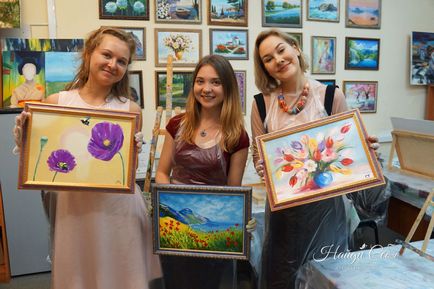 lecții de pictură în ulei din Moscova