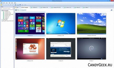 VMware Workstation - cel mai bun emularea software de sisteme de operare