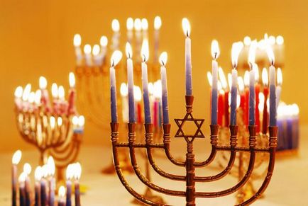 Hanukkah - este evreiască Hanukkah de vacanță