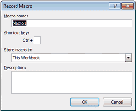 Înregistrarea unui macro în Excel