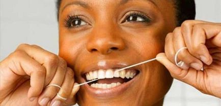 Ață dentară soiuri Ața dentară și aplicarea normelor