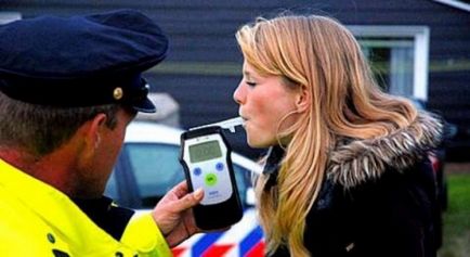 Așa cum se arată breathalyzer